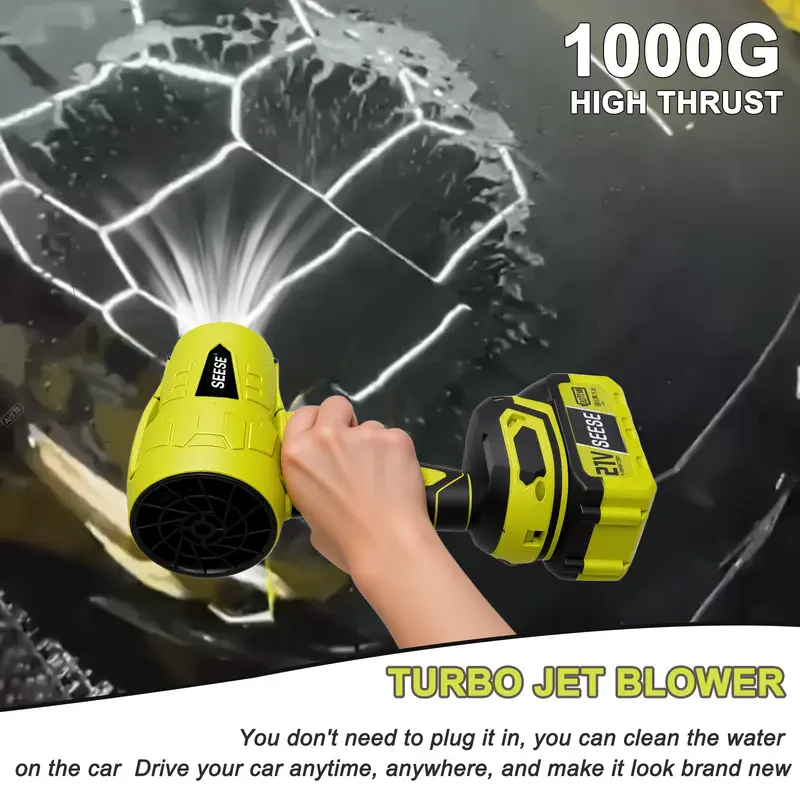 🌪️Turbo Jet Blower | Cordless Leaf & Dust Blower, Car Dryer, Snow Remover & Home Cleaning Power Tool