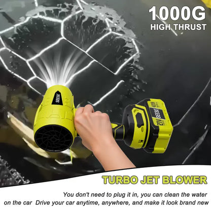 🌪️Turbo Jet Blower | Cordless Leaf & Dust Blower, Car Dryer, Snow Remover & Home Cleaning Power Tool