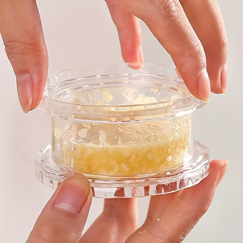 Manual Portable Garlic Crusher - Twist Kitchen Gadget for Effortless Garlic and Ginger Crushing, Easy to Use and Clean (Set of 1 or 2)